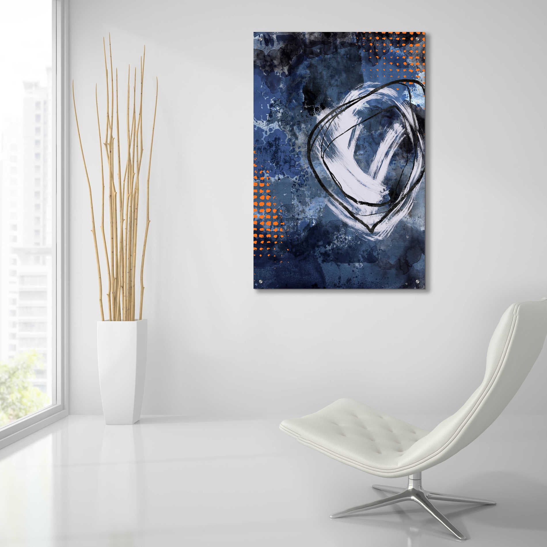 Epic Art 'Nightscape Exit' by Andrea Haase Acrylic Glass Wall Art,24x36