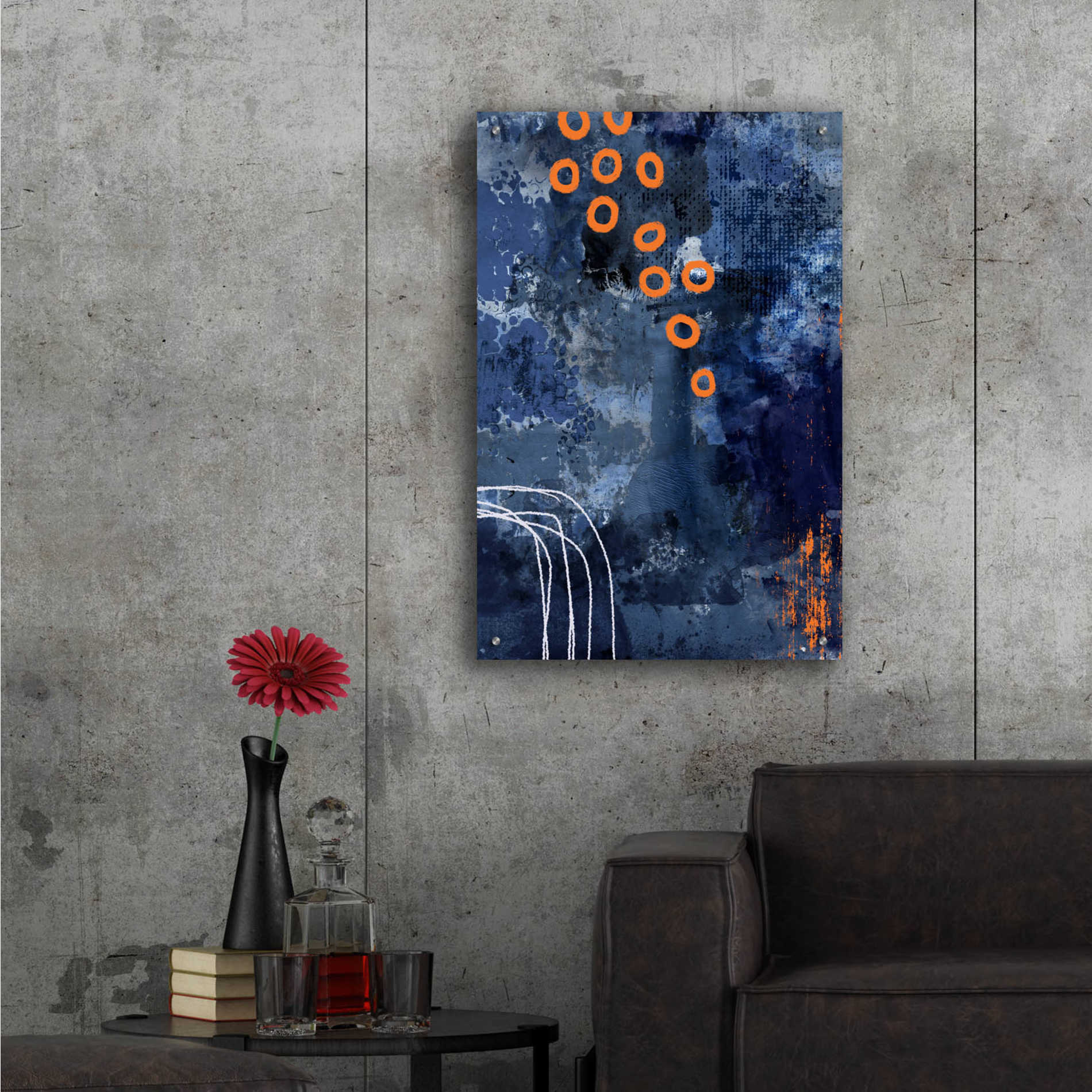 Epic Art 'Nightscape Dream' by Andrea Haase Acrylic Glass Wall Art,24x36