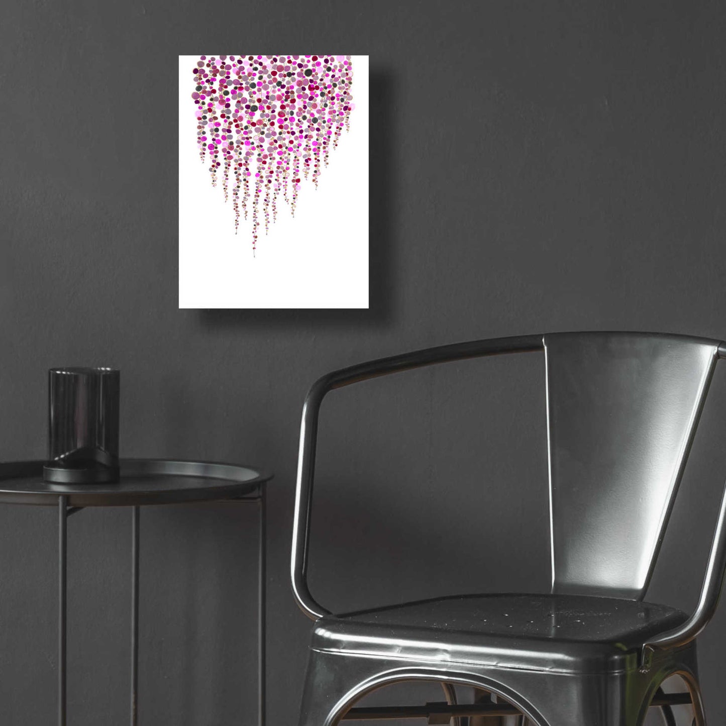 Epic Art 'Fancy Dots Pink' by Andrea Haase Acrylic Glass Wall Art,12x16