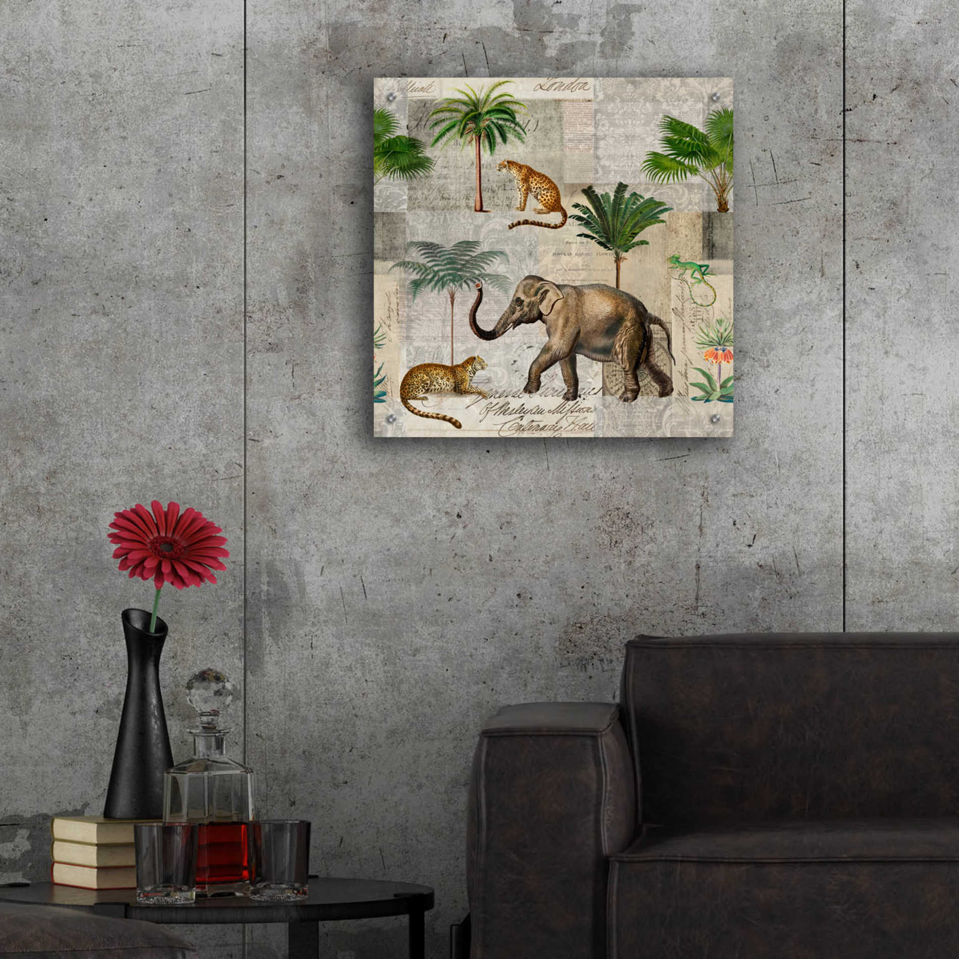 Epic Art 'The Magic Of Africa' by Andrea Haase Acrylic Glass Wall Art,24x24