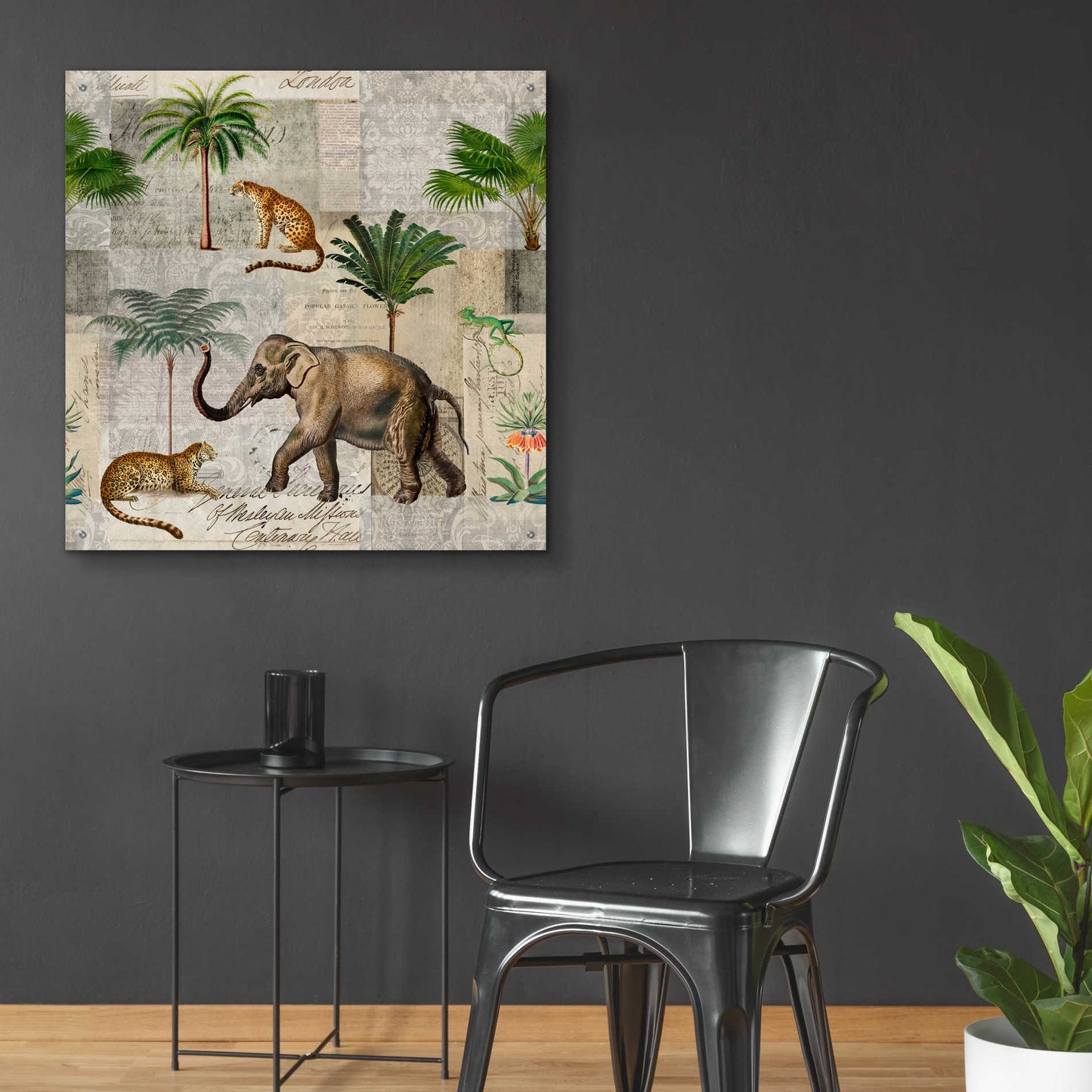 Epic Art 'The Magic Of Africa' by Andrea Haase Acrylic Glass Wall Art,36x36