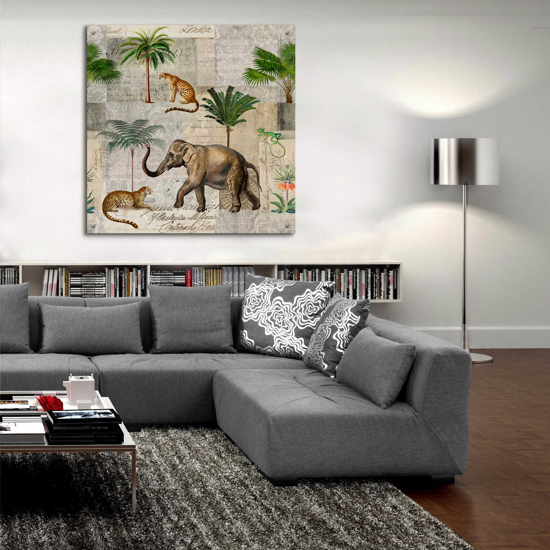 Epic Art 'The Magic Of Africa' by Andrea Haase Acrylic Glass Wall Art,36x36