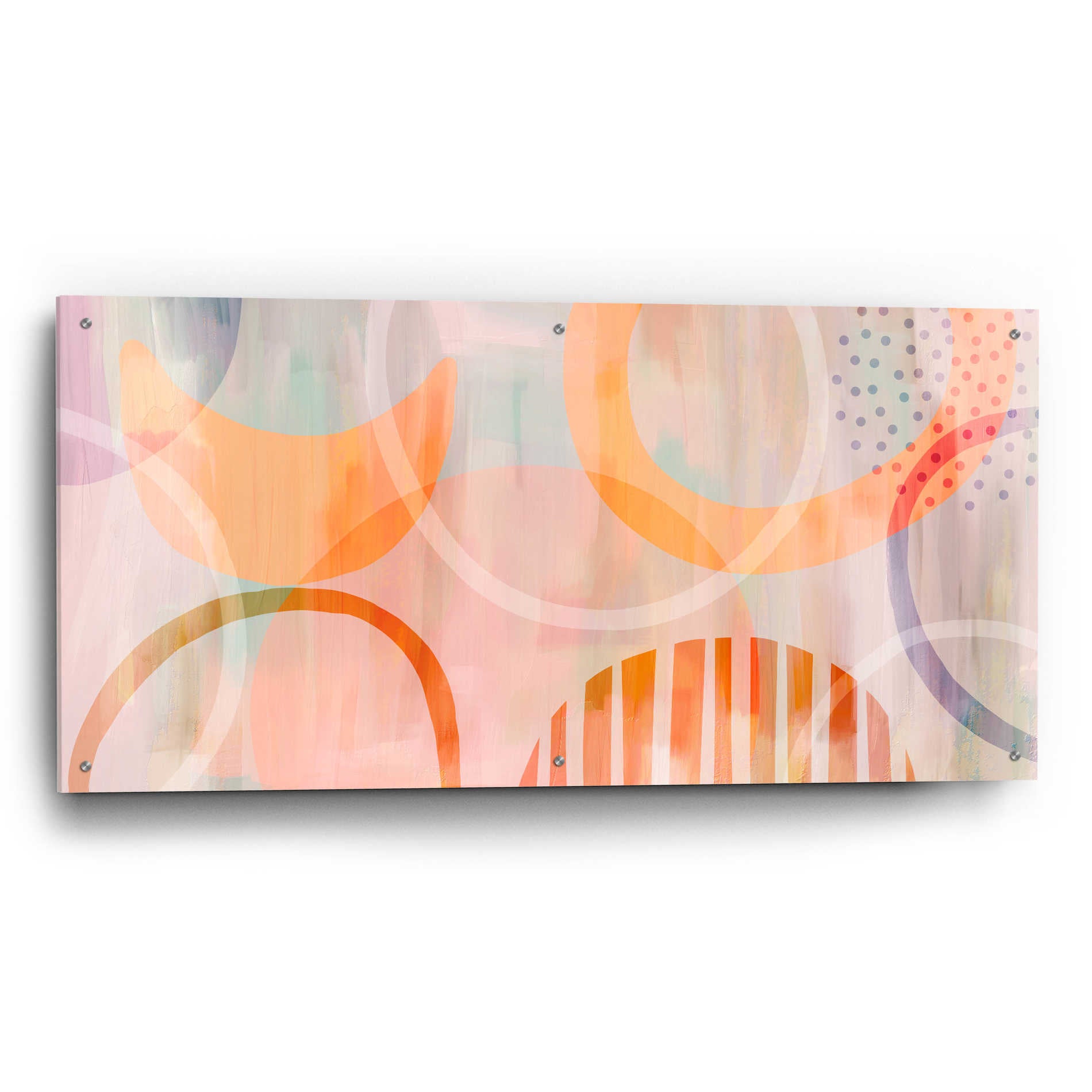 Epic Art 'Summer Tales' by Andrea Haase Acrylic Glass Wall Art,48x24