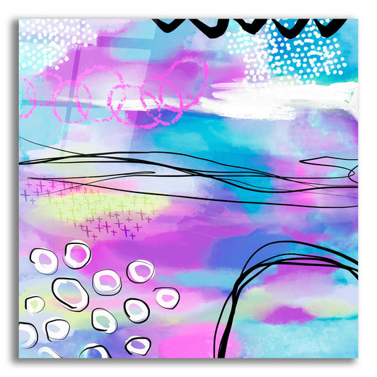Epic Art 'Abstract Summer Dream' by Andrea Haase Acrylic Glass Wall Art