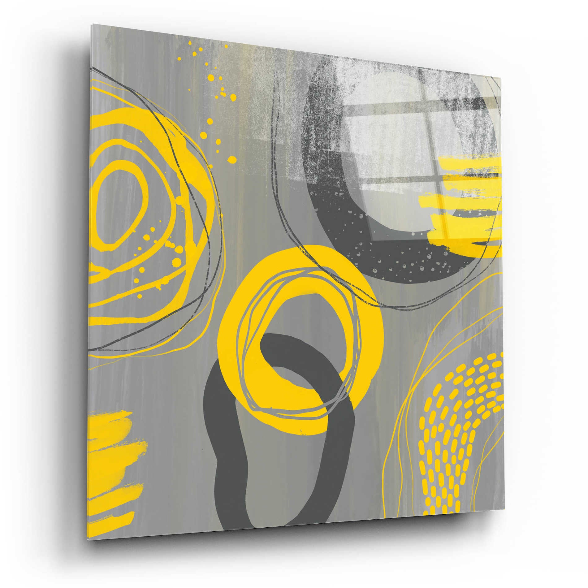 Epic Art 'Abstract Summer Fun' by Andrea Haase Acrylic Glass Wall Art,12x12