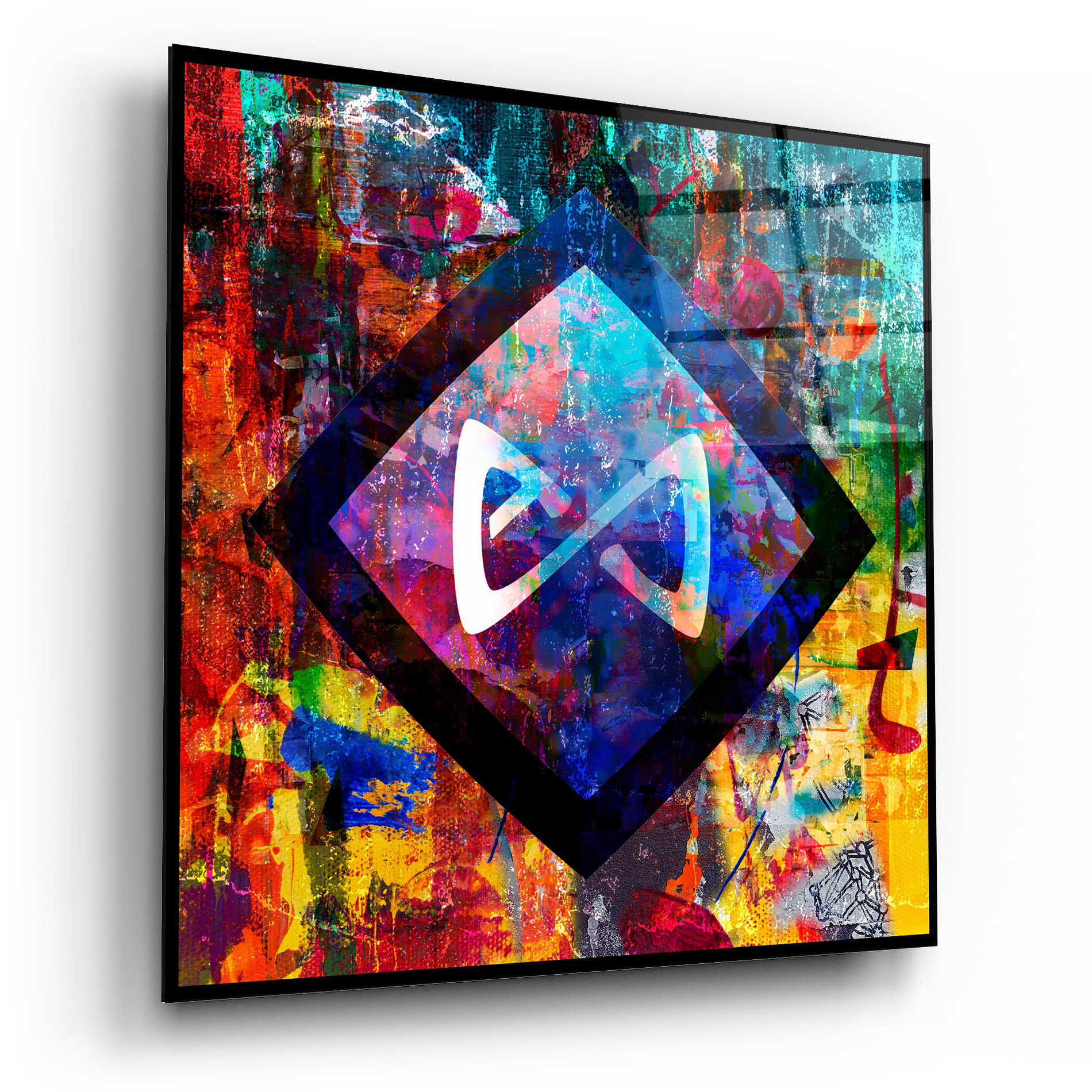 Epic Art 'Axs Axie Crypto In Color' by Epic Art Portfolio, Acrylic Glass Wall Art,12x12