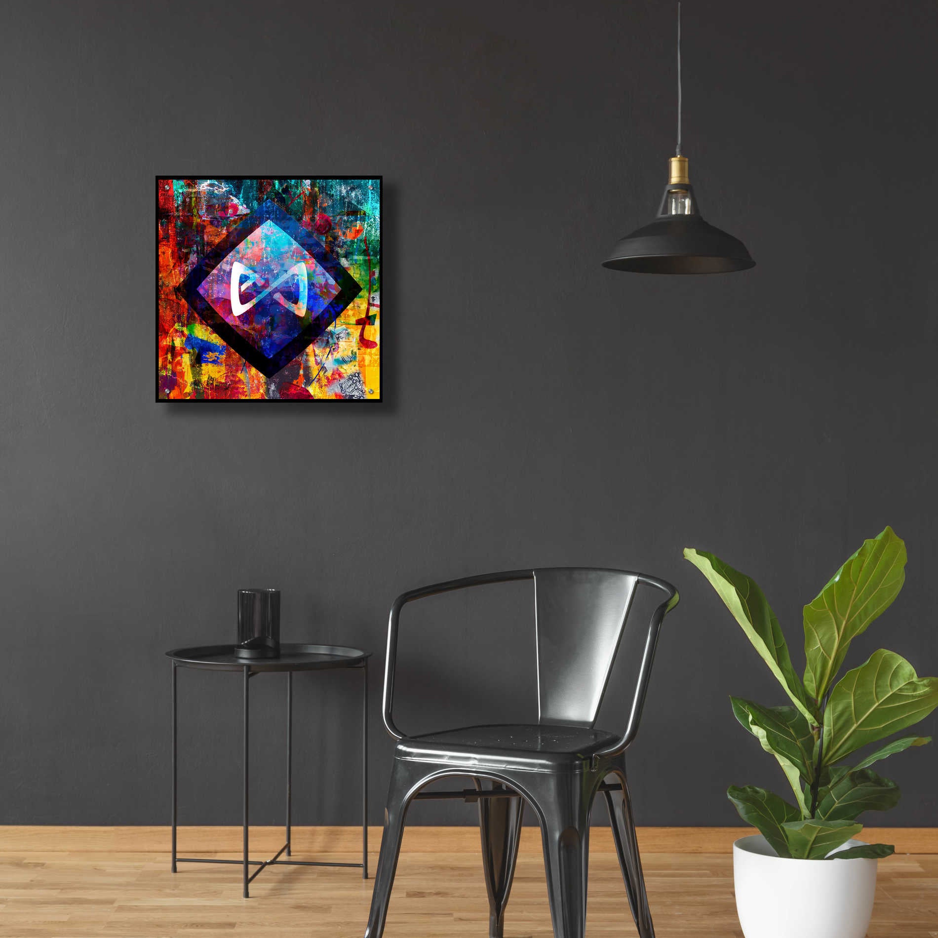 Epic Art 'Axs Axie Crypto In Color' by Epic Art Portfolio, Acrylic Glass Wall Art,24x24