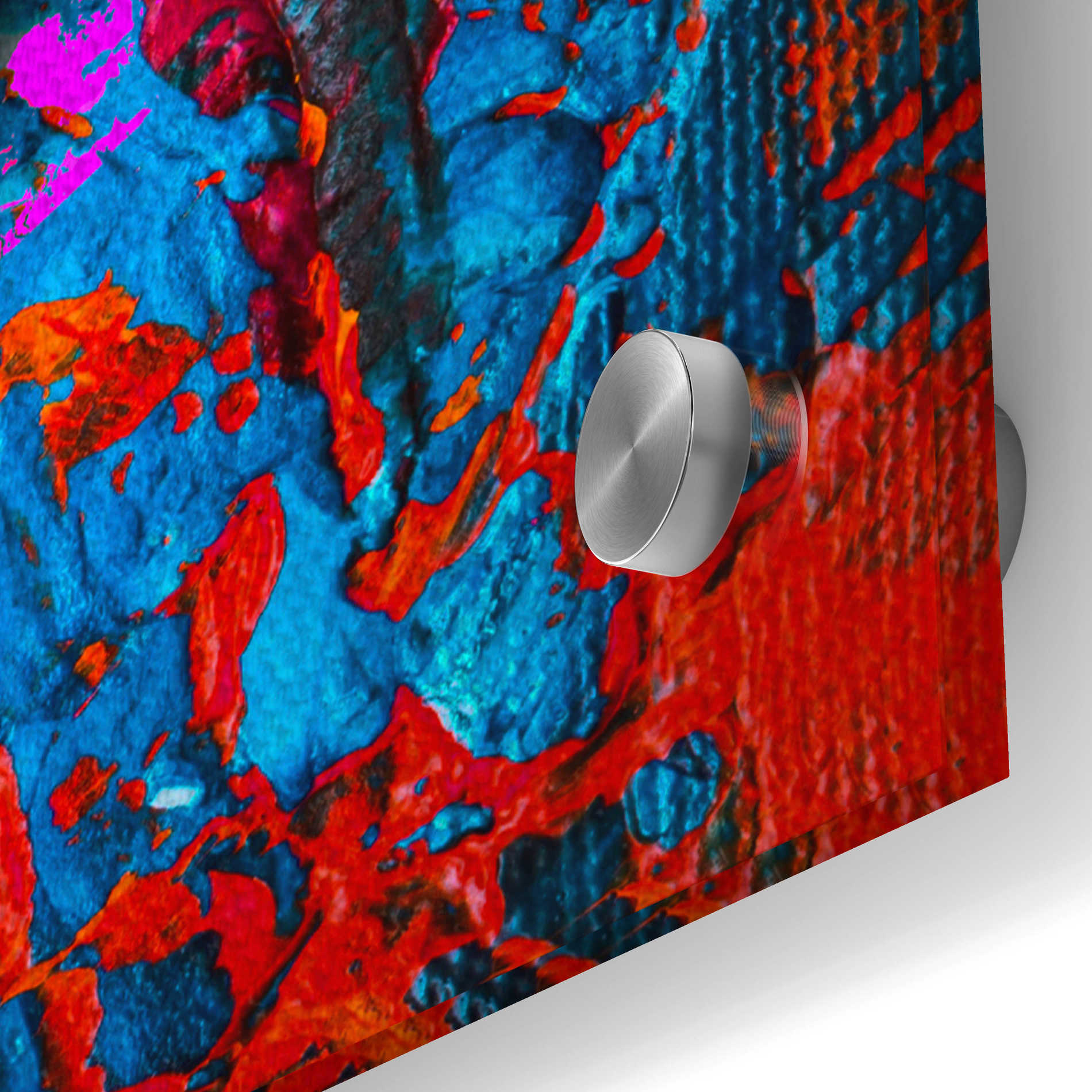 Epic Art 'Enj Enjin Crypto In Color' by Epic Art Portfolio, Acrylic Glass Wall Art,36x36