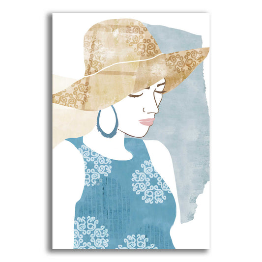 Epic Art 'Chapeau Boho I' by Flora Kouta Acrylic Glass Wall Art