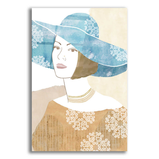 Epic Art 'Chapeau Boho II' by Flora Kouta Acrylic Glass Wall Art