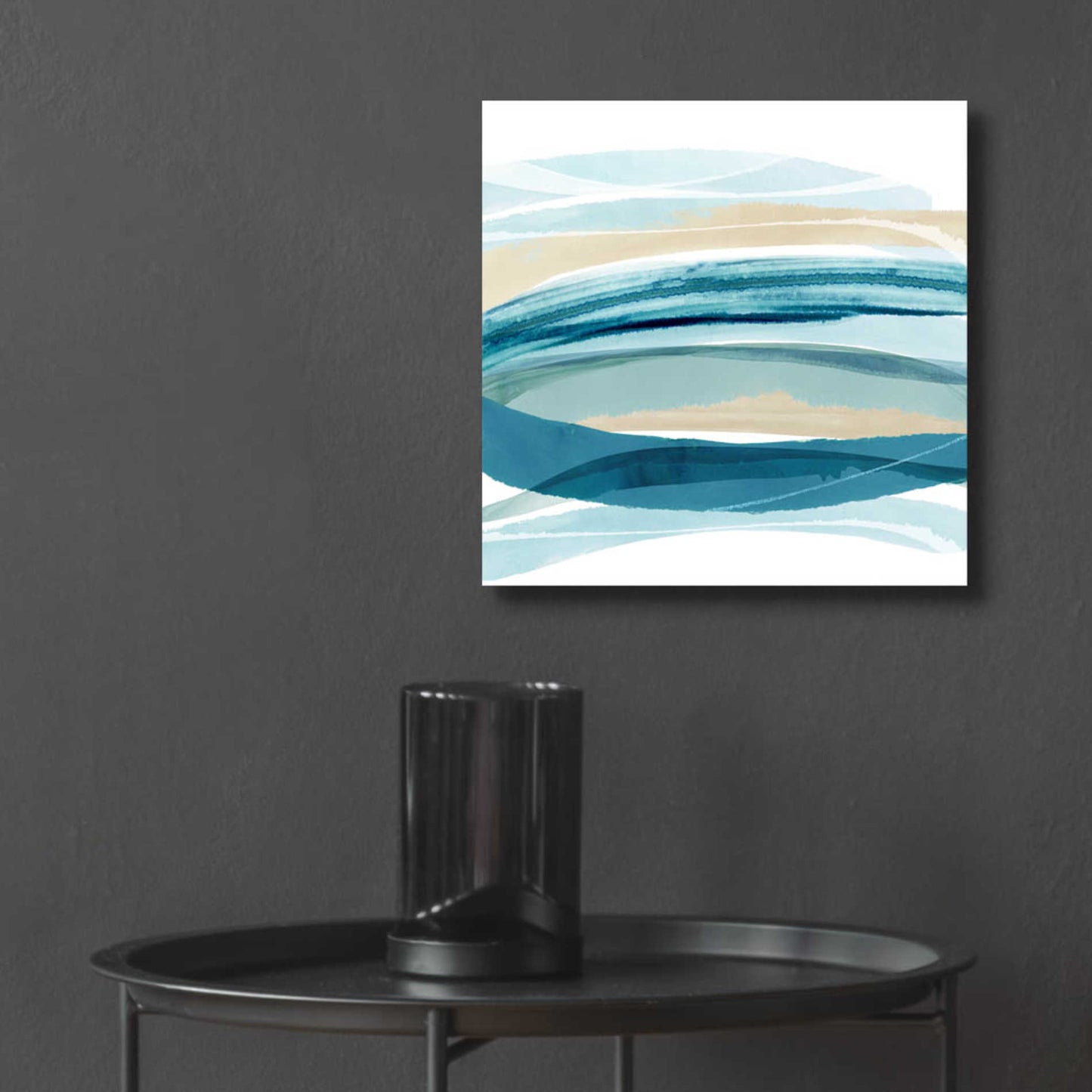 Epic Art 'Cirrus Flow I' by Flora Kouta Acrylic Glass Wall Art,12x12