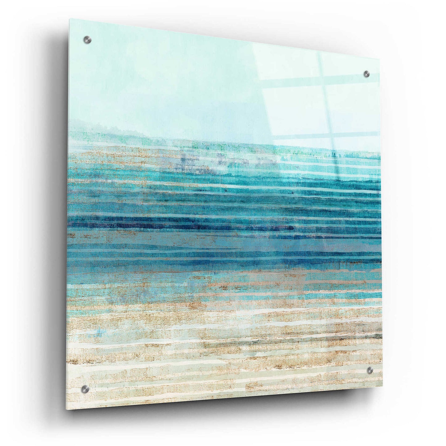 Epic Art 'Ocean Daydream I' by Flora Kouta Acrylic Glass Wall Art,24x24