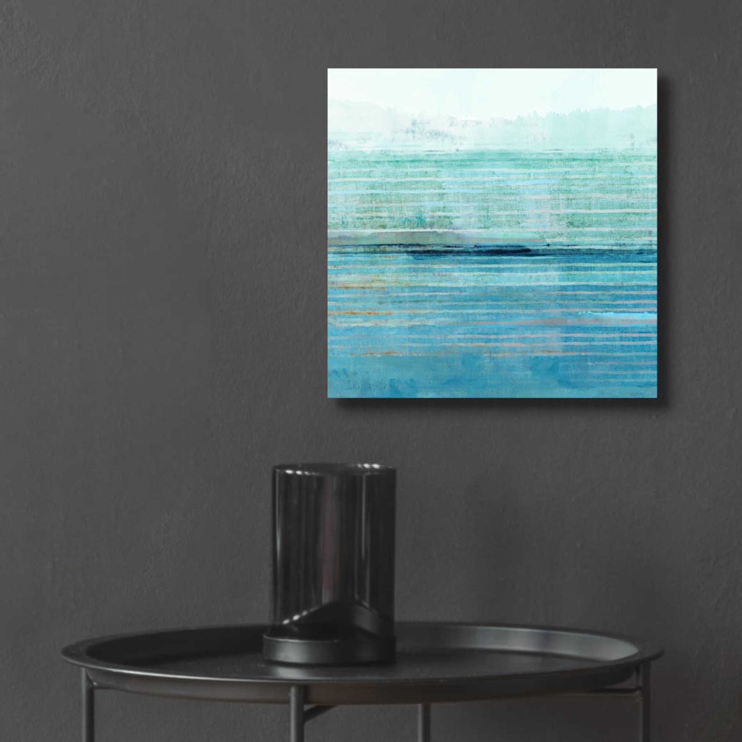 Epic Art 'Ocean Daydream II' by Flora Kouta Acrylic Glass Wall Art,12x12