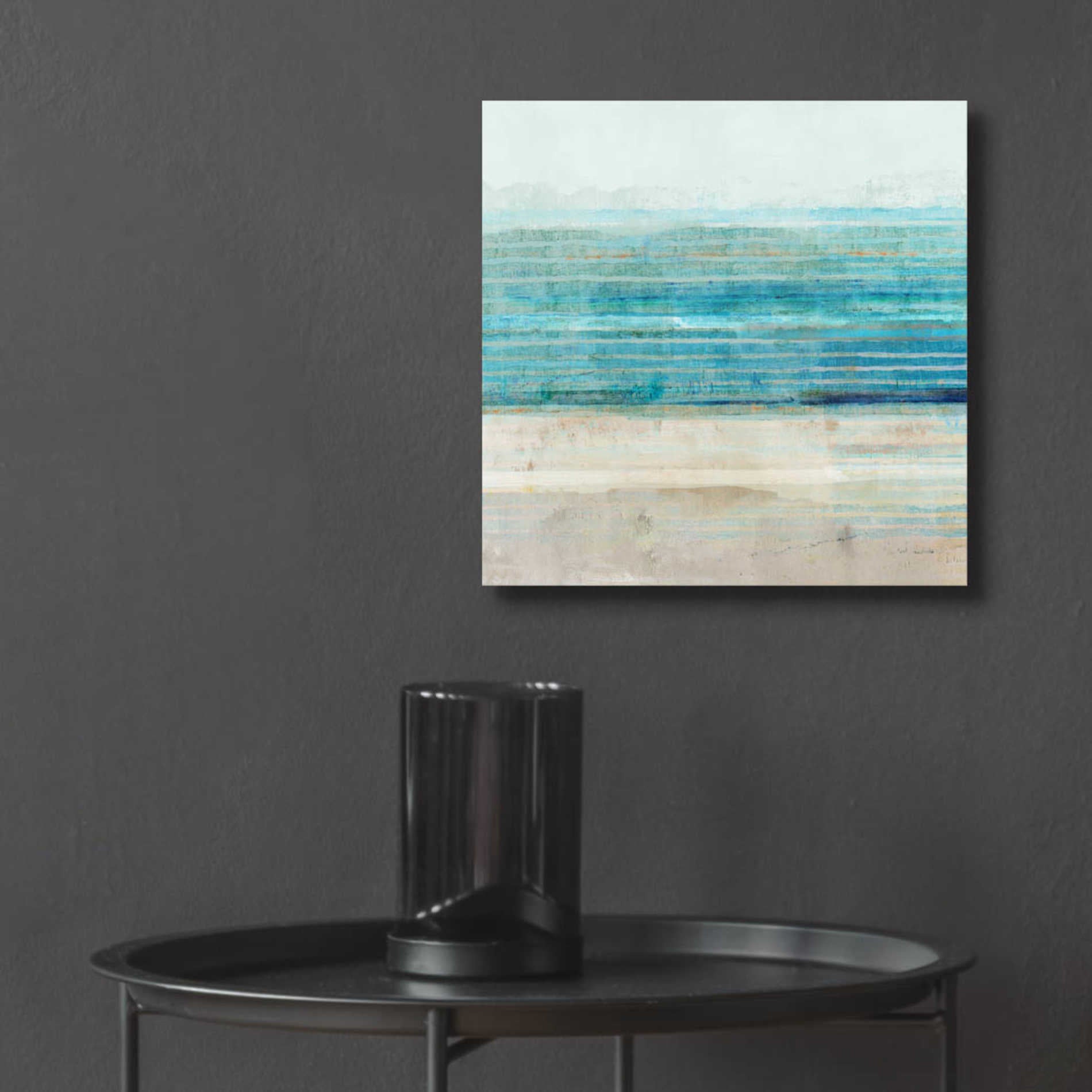 Epic Art 'Ocean Daydream III' by Flora Kouta Acrylic Glass Wall Art,12x12