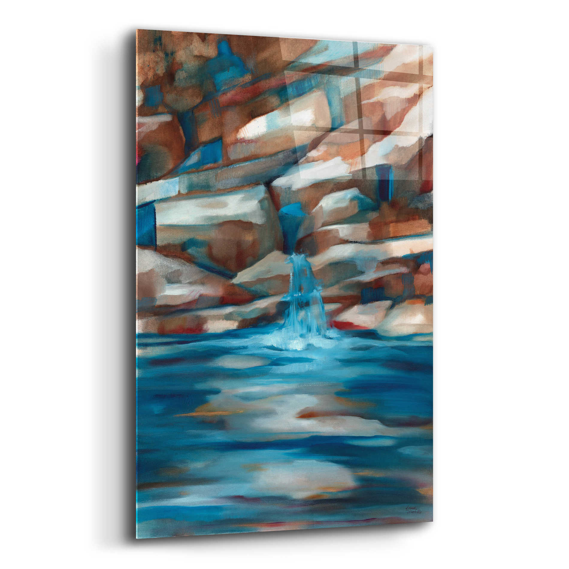 Epic Art 'Havasu Fall' by Louise Montillio Acrylic Glass Wall Art,12x16