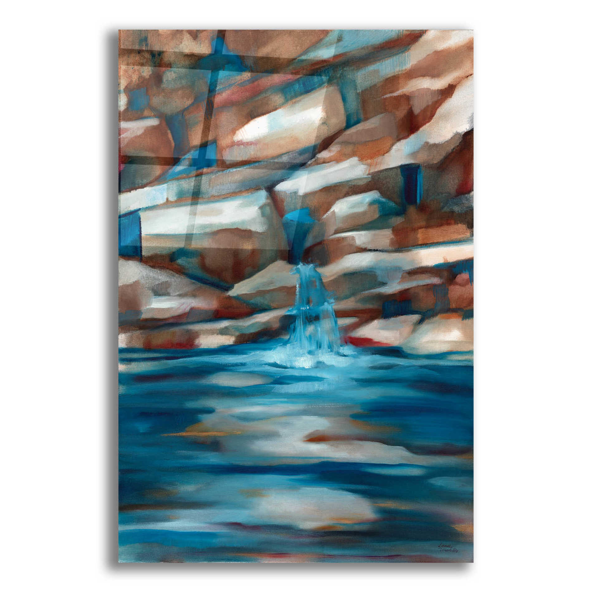 Epic Art 'Havasu Fall' by Louise Montillio Acrylic Glass Wall Art,12x16