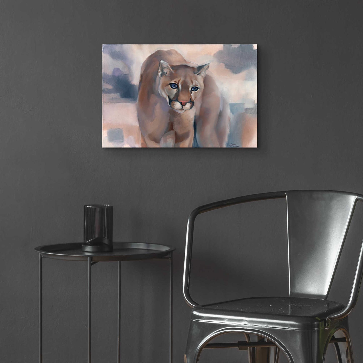 Epic Art 'Big Soft Kitty' by Louise Montillio Acrylic Glass Wall Art,24x16