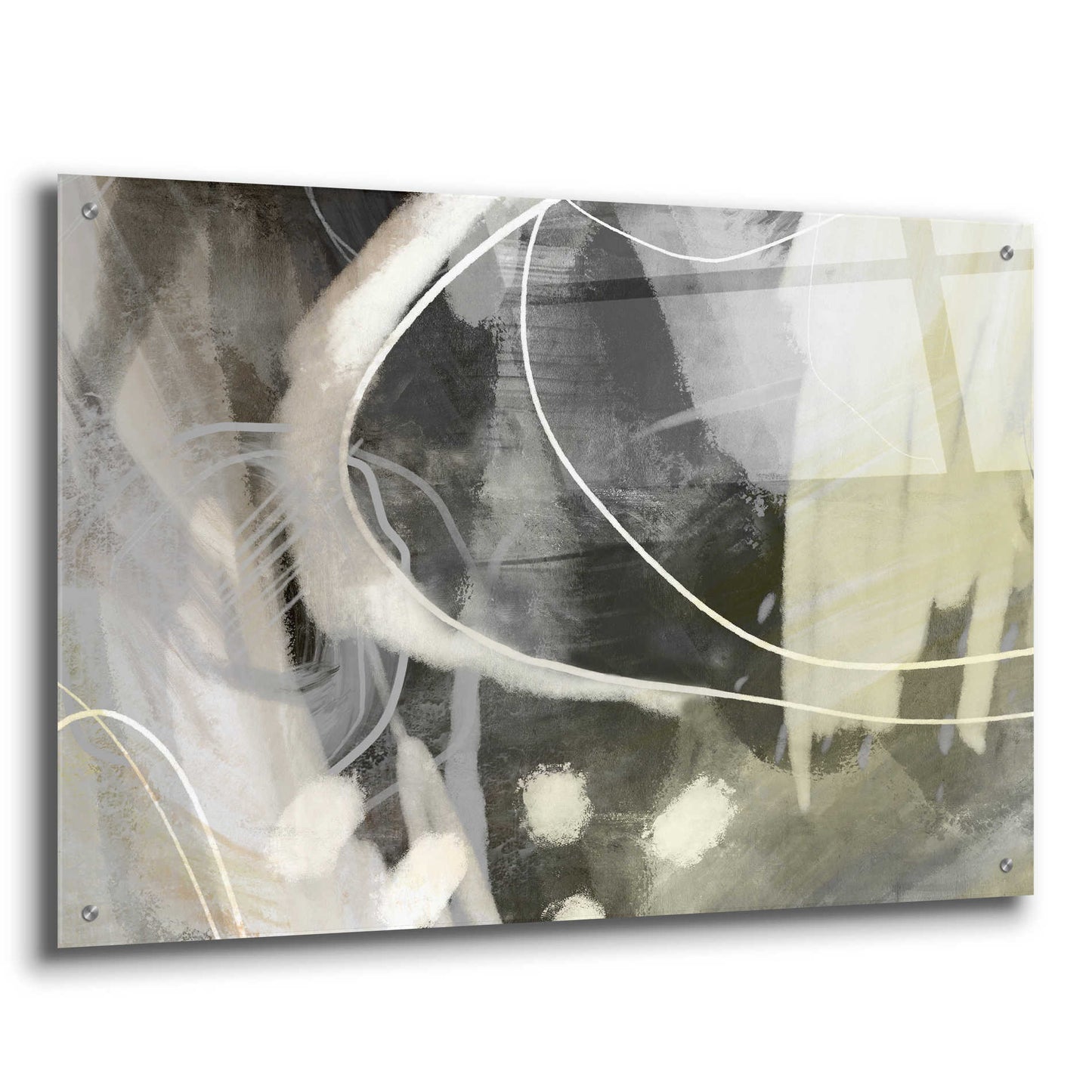 Epic Art 'Allegedly' by Delores Naskrent Acrylic Glass Wall Art,36x24