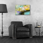 Epic Art 'Mumble' by Delores Naskrent, Acrylic Glass Wall Art,24x16