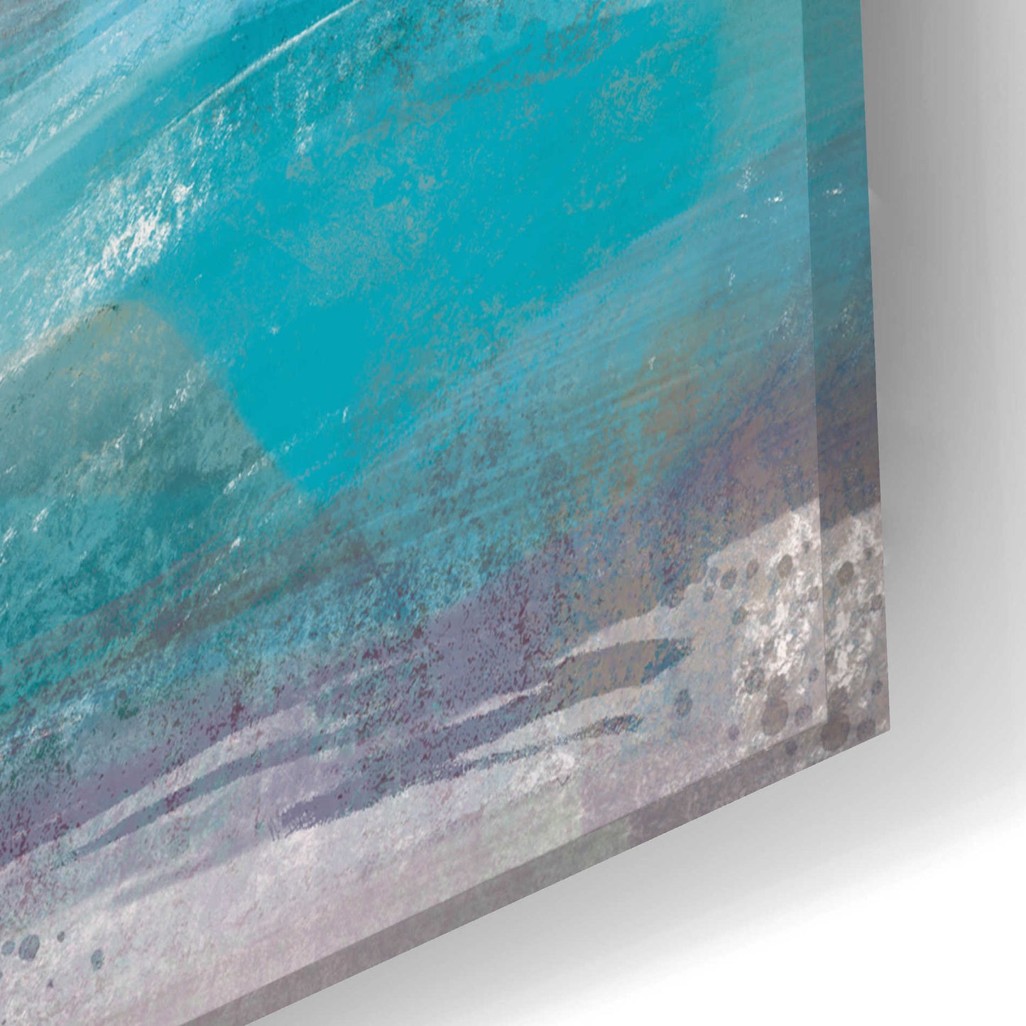 Epic Art 'Whispering Tide' by Delores Naskrent Acrylic Glass Wall Art,24x16