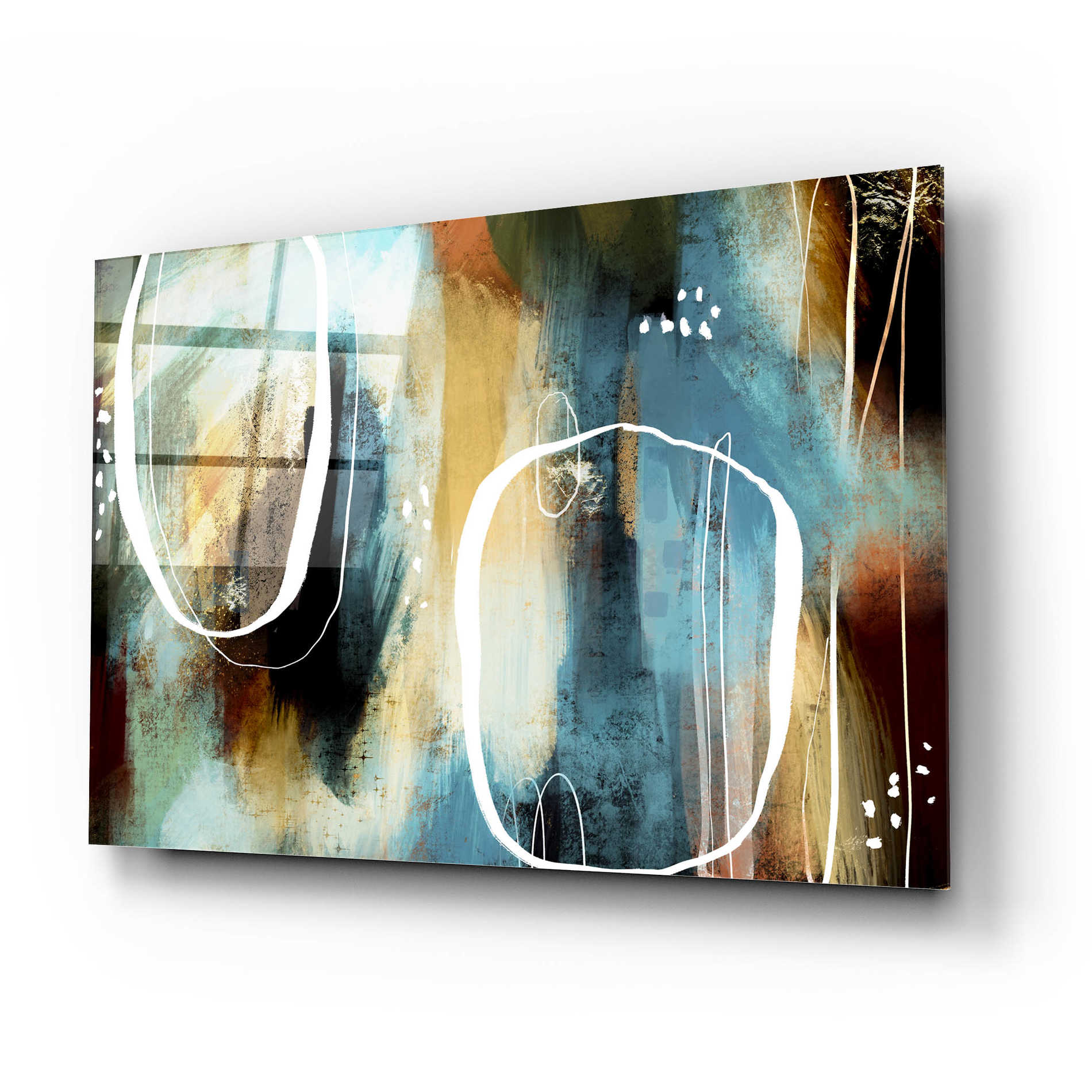 Epic Art 'Ancient Crown' by Delores Naskrent Acrylic Glass Wall Art,24x16