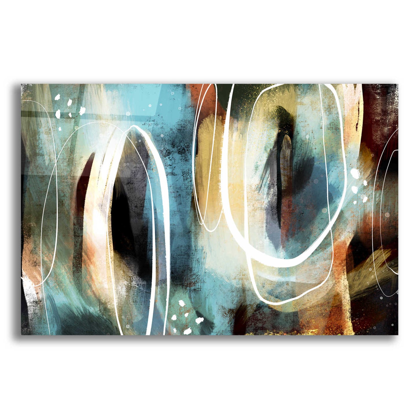 Epic Art 'Velvet Cape' by Delores Naskrent Acrylic Glass Wall Art,24x16