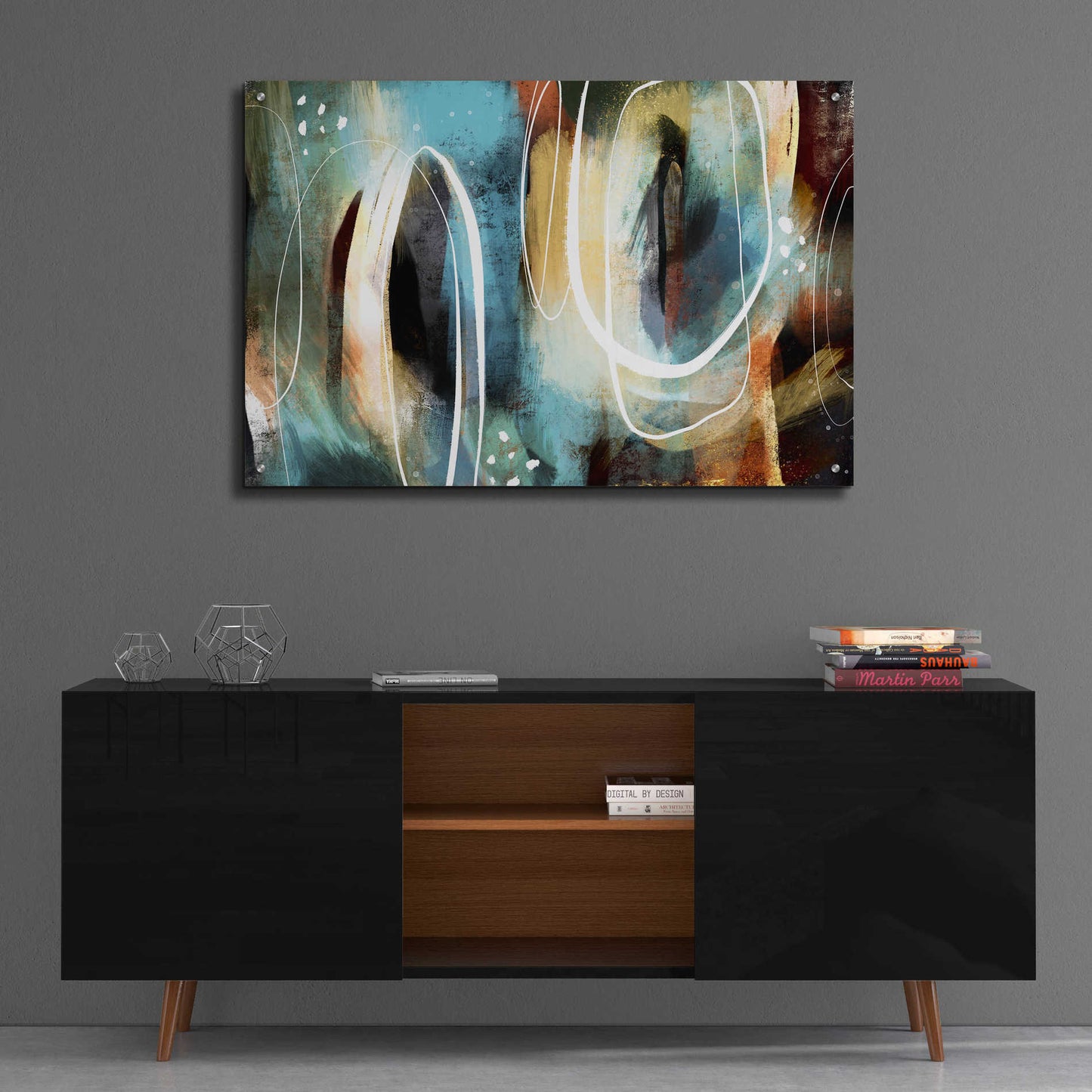 Epic Art 'Velvet Cape' by Delores Naskrent Acrylic Glass Wall Art,36x24