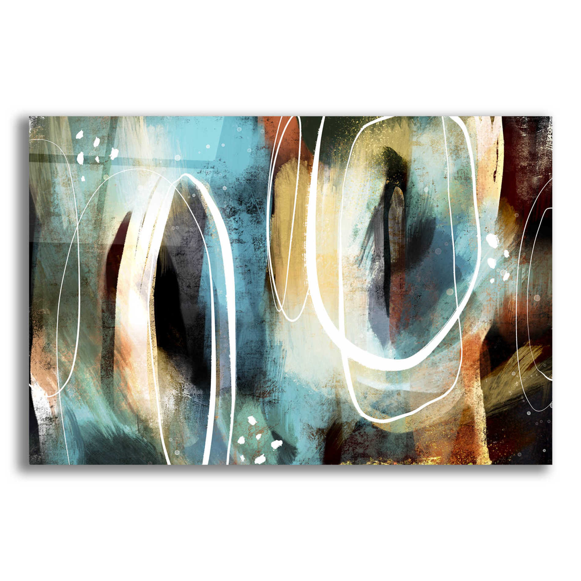 Epic Art 'Velvet Cape' by Delores Naskrent Acrylic Glass Wall Art