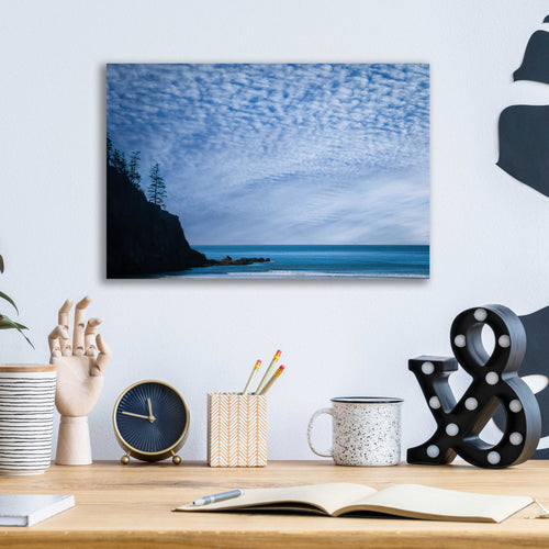 Epic Art  'Short Sand Beach'  by Don Schwartz, Acrylic Glass Wall Art,16x12