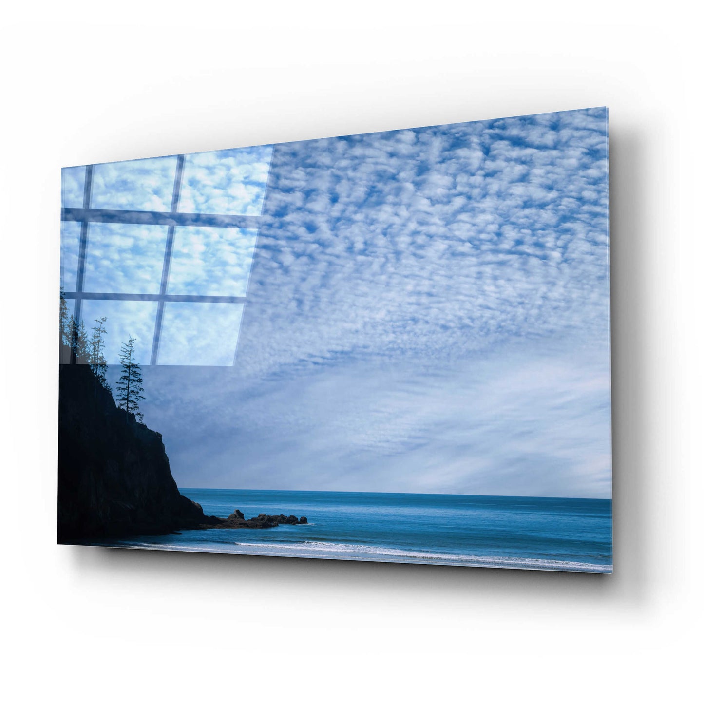 Epic Art  'Short Sand Beach'  by Don Schwartz, Acrylic Glass Wall Art,24x16