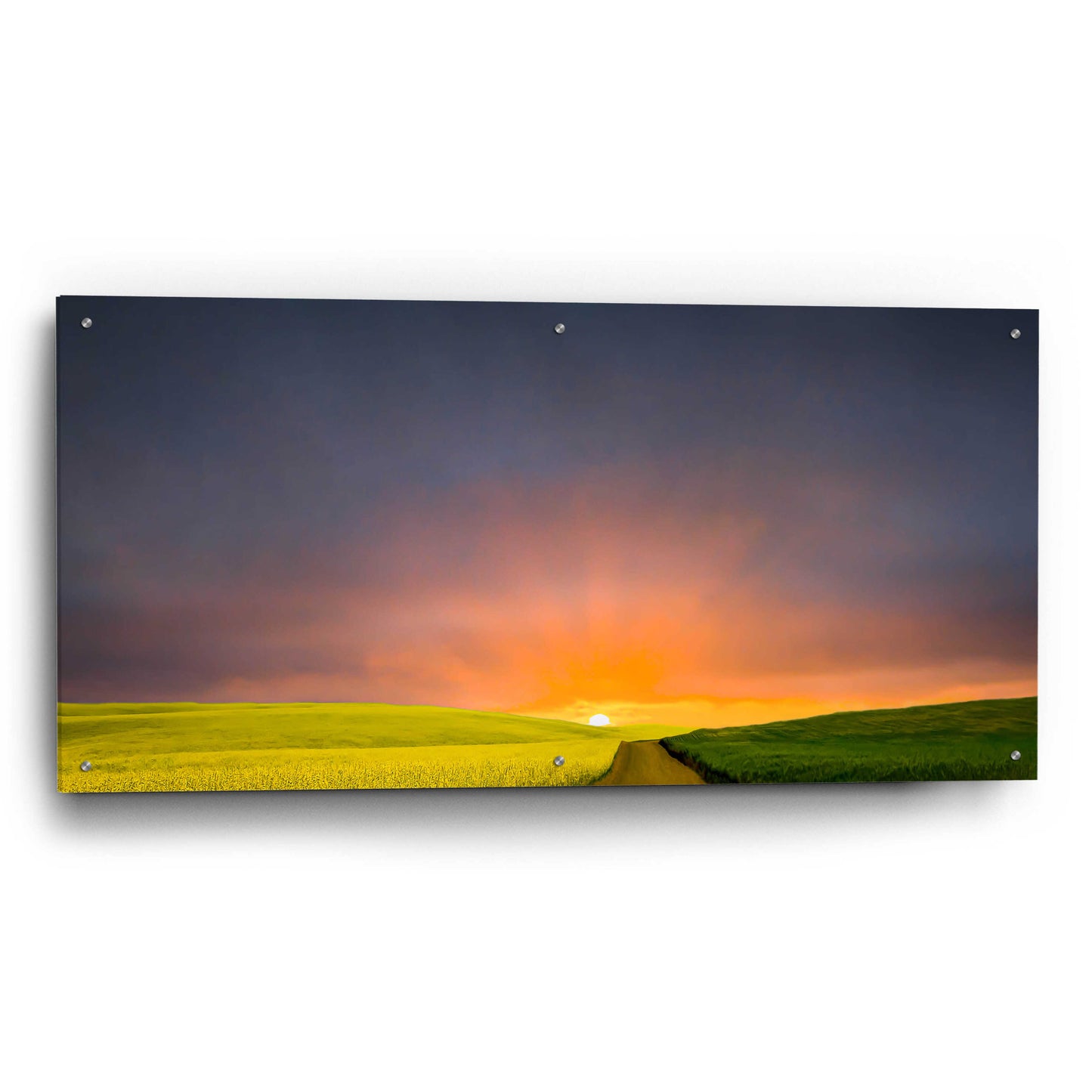 Epic Art  'Boundless'  by Don Schwartz, Acrylic Glass Wall Art,48x24