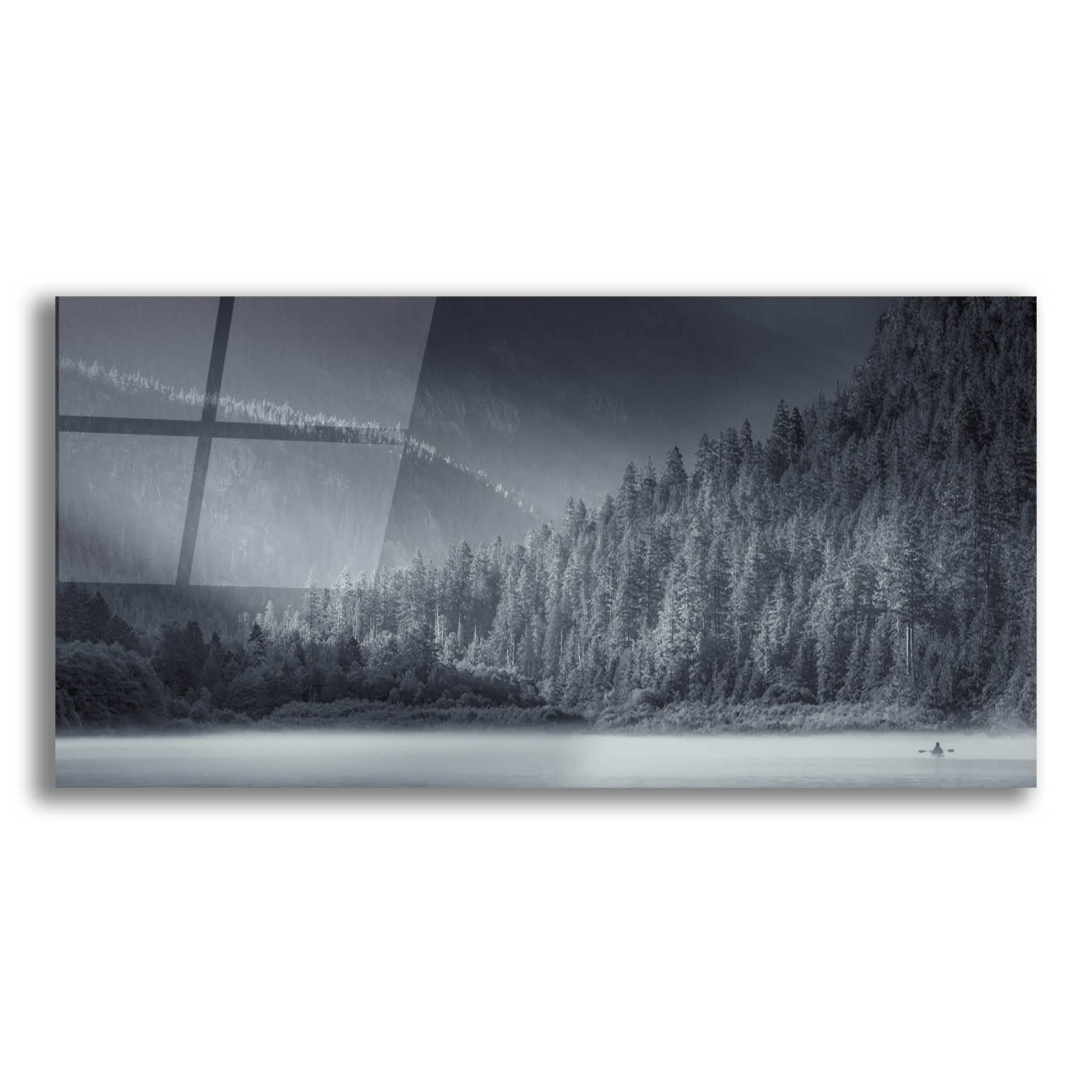 Epic Art  'Serene Paddle Ii'  by Don Schwartz, Acrylic Glass Wall Art