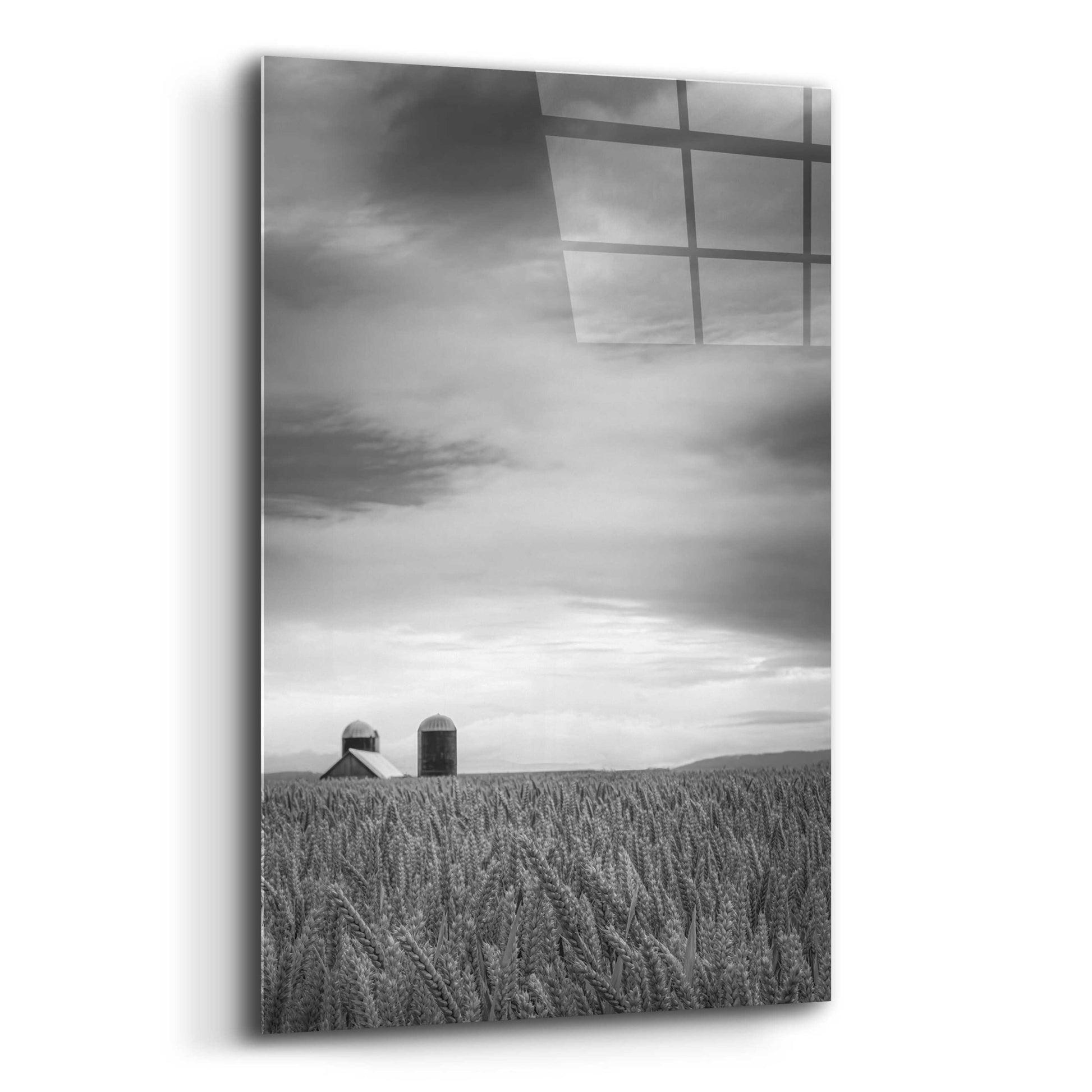 Epic Art  'Across The Wheat Field Ii'  by Don Schwartz, Acrylic Glass Wall Art,12x16