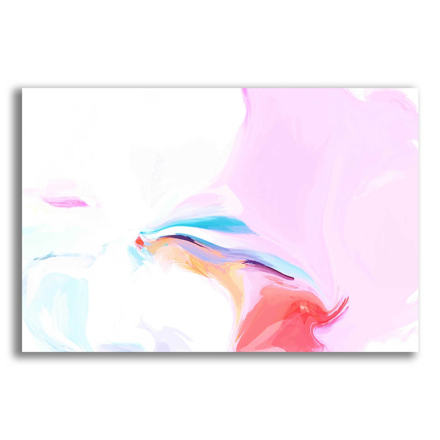 Epic Art 'Abstract Colorful Flows 8' by Irena Orlov Acrylic Glass Wall Art