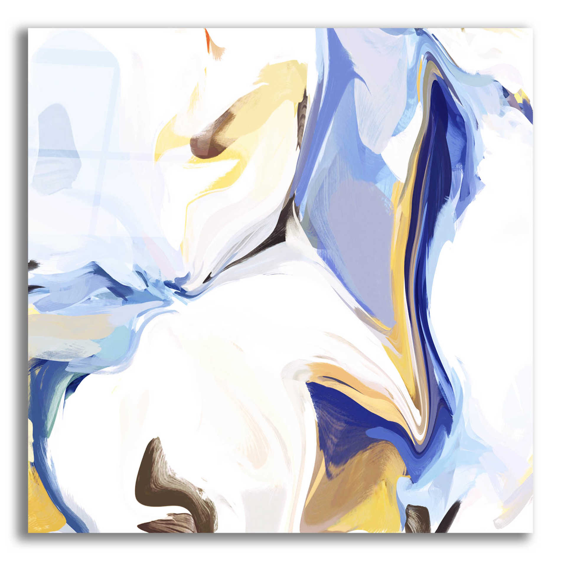 Epic Art 'Abstract Colorful Flows 14' by Irena Orlov Acrylic Glass Wall Art