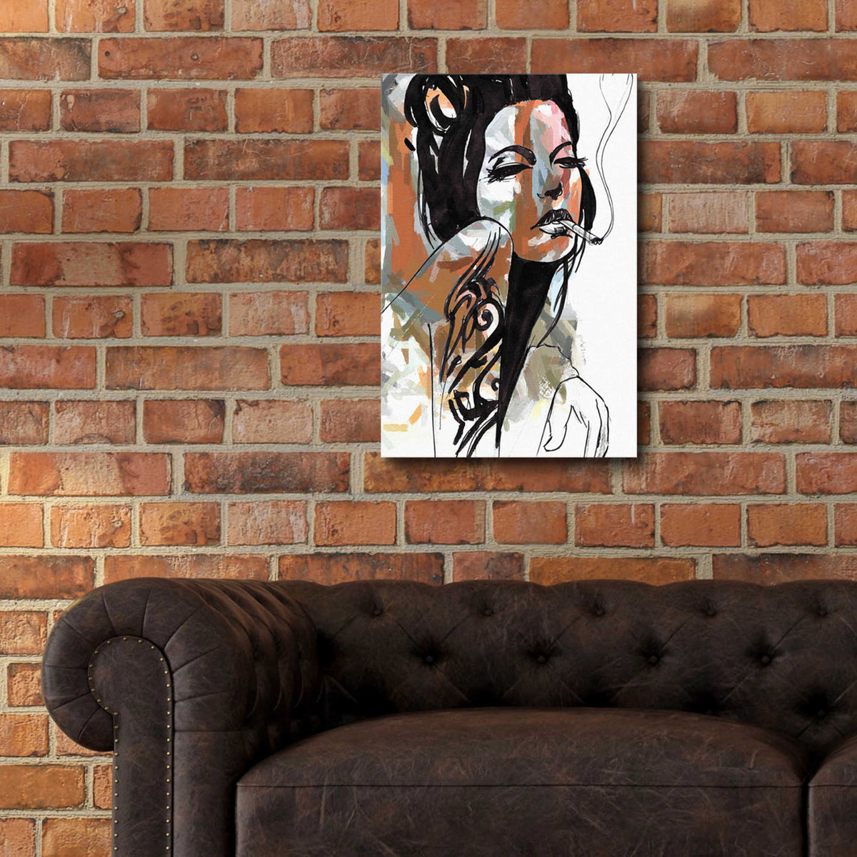 Epic Art 'Allure' by Karen Smith Acrylic Glass Wall Art,16x24