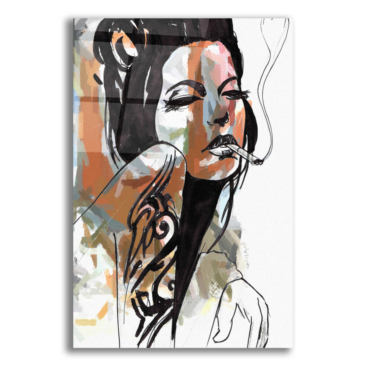 Epic Art 'Allure' by Karen Smith Acrylic Glass Wall Art