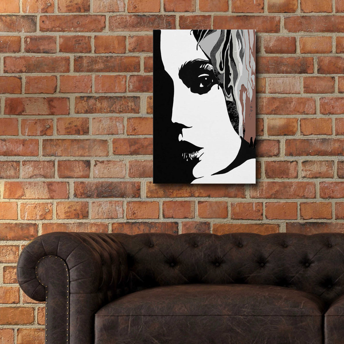 Epic Art 'Shadow Lady' by Karen Smith Acrylic Glass Wall Art,16x24
