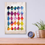 Epic Art 'Diamond Palette 2' by Karen Smith Acrylic Glass Wall Art,12x16