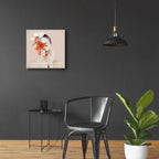 Epic Art 'Flora' by Karen Smith Acrylic Glass Wall Art,24x24