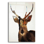 Epic Art 'Stag Forest' by Karen Smith Acrylic Glass Wall Art