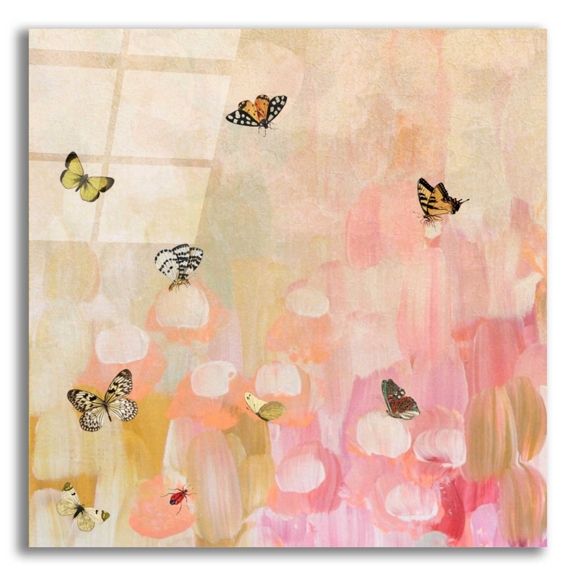 Epic Art 'Butterfly by 7' by Karen Smith Acrylic Glass Wall Art