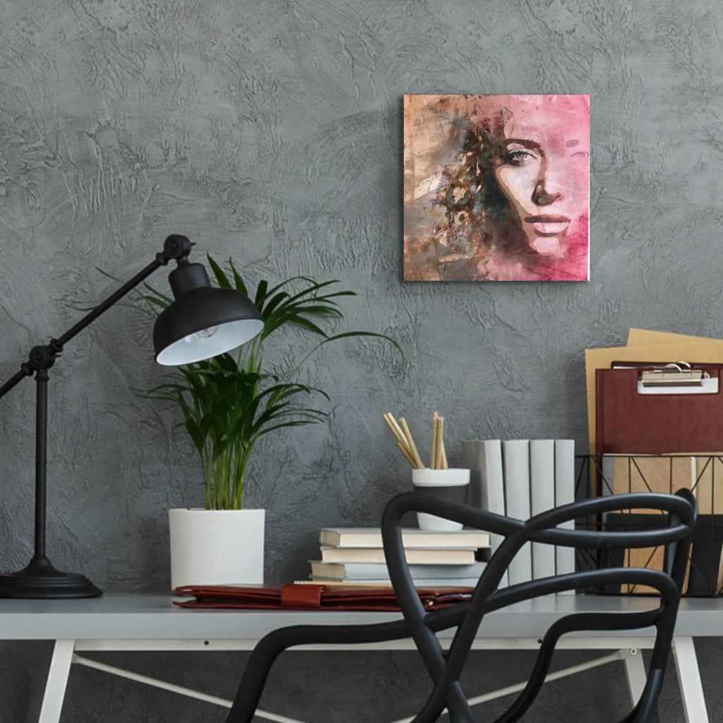 Epic Art 'The Reveal' by Karen Smith Acrylic Glass Wall Art,12x12