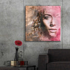 Epic Art 'The Reveal' by Karen Smith Acrylic Glass Wall Art,36x36