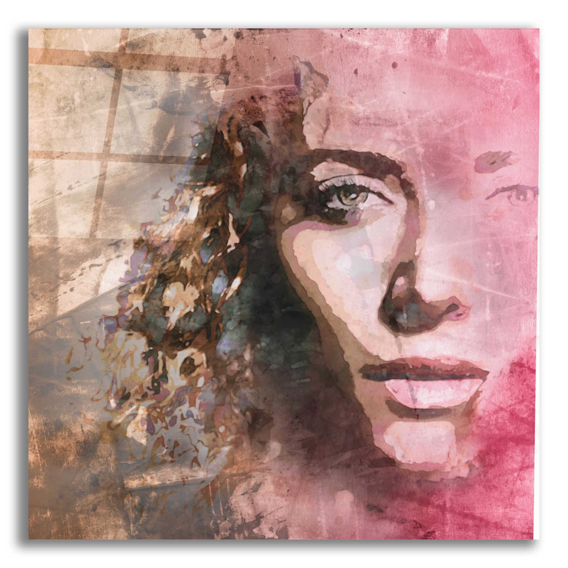 Epic Art 'The Reveal' by Karen Smith Acrylic Glass Wall Art