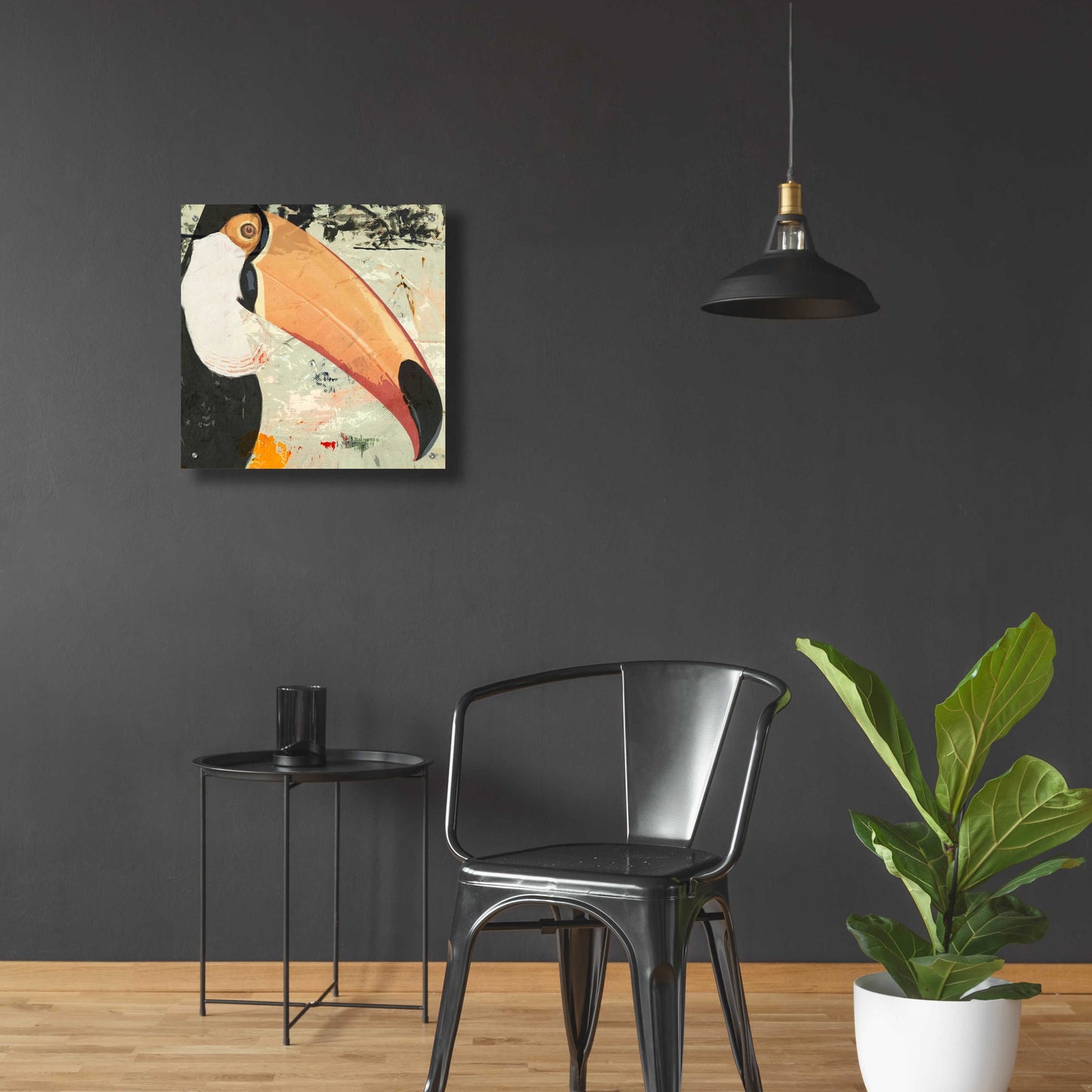 Epic Art 'Toucan Play 2' by Karen Smith Acrylic Glass Wall Art,24x24