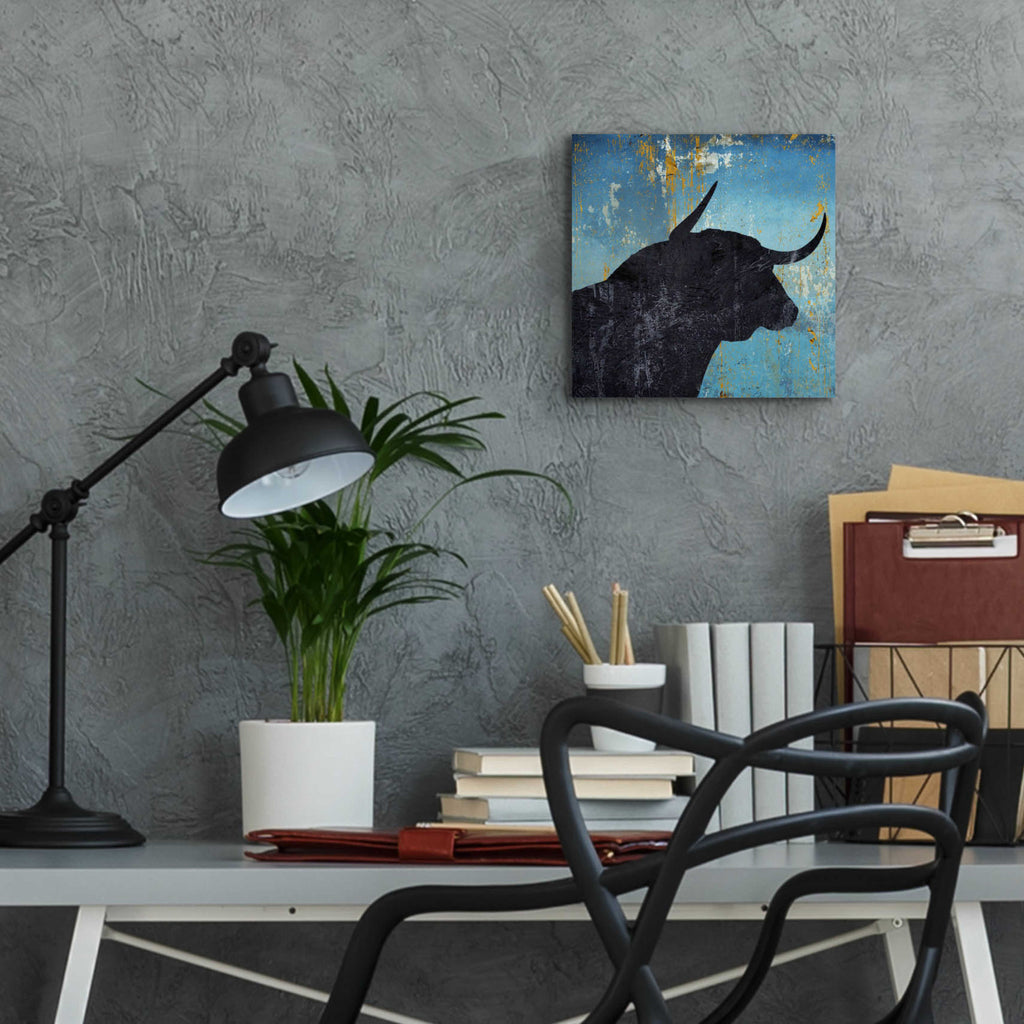 Epic Art 'Bulldom 2' by Karen Smith Acrylic Glass Wall Art,12x12