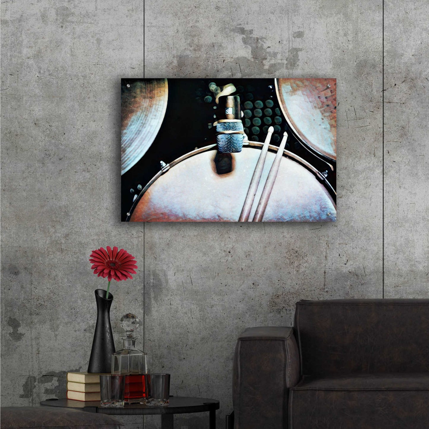 Epic Art 'Magnified & Musical 2' by Ashley Aldridge Acrylic Glass Wall Art,36x24