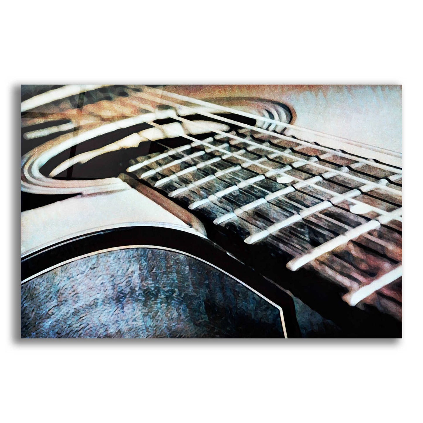 Epic Art 'Magnified & Musical 3' by Ashley Aldridge Acrylic Glass Wall Art