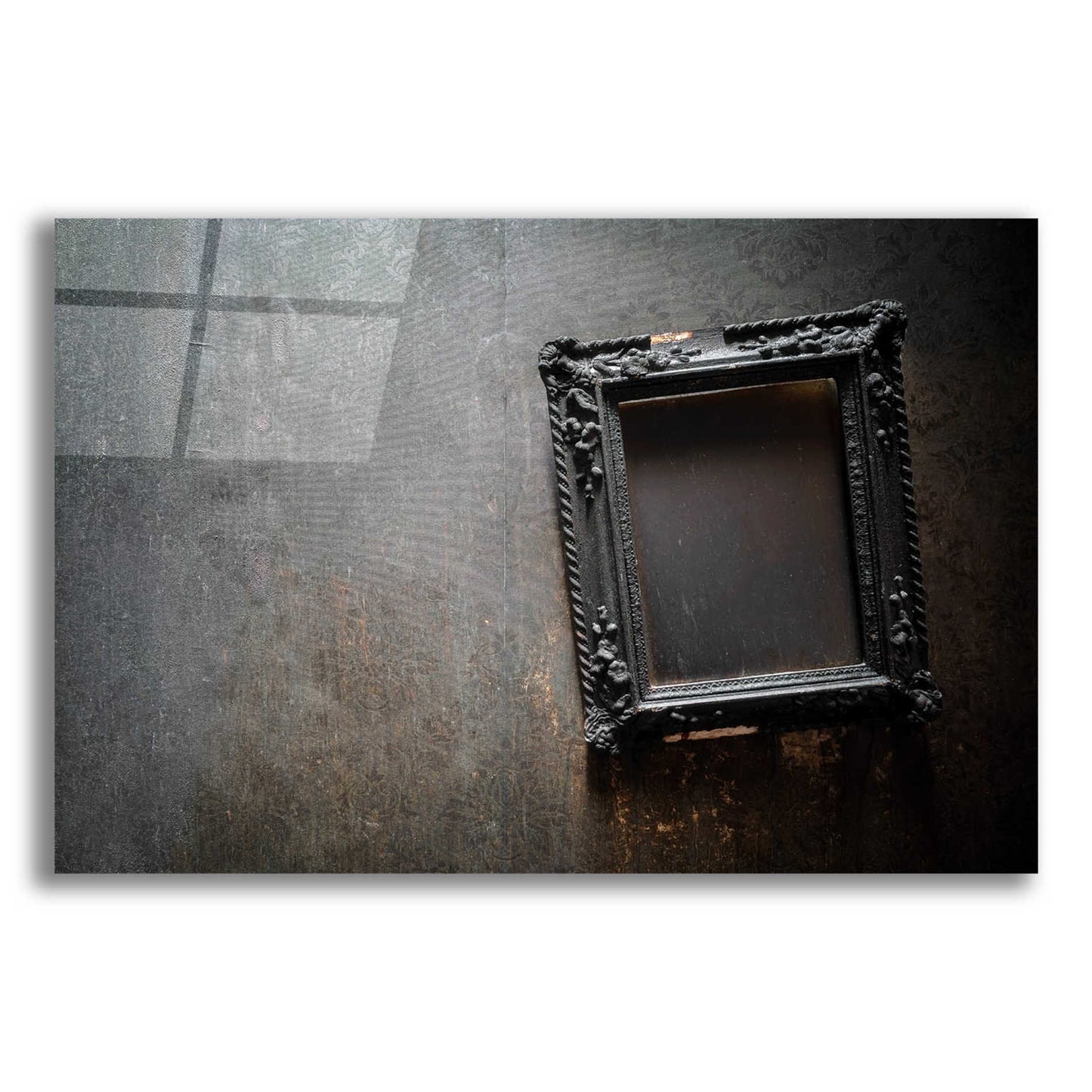 Epic Art 'Burned Frame' by Roman Robroek Acrylic Glass Wall Art,16x12